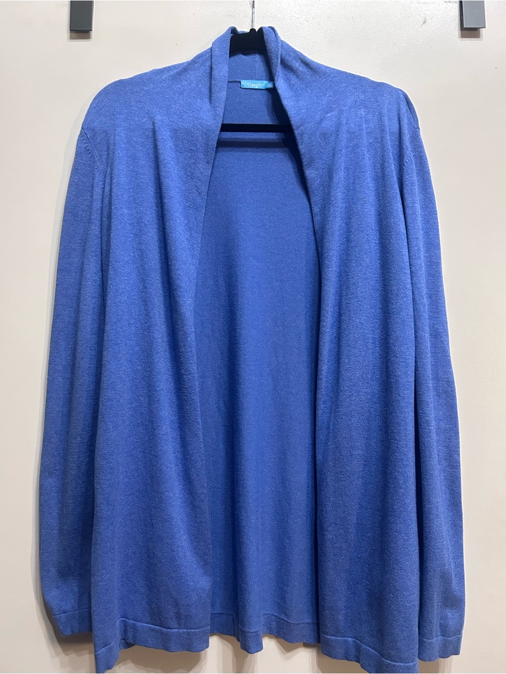 J. McLaughlin Blue Knit Cardigan